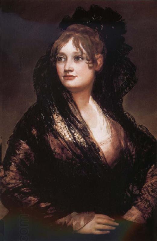 Francisco Goya Dona Isabel de Porcel oil painting picture